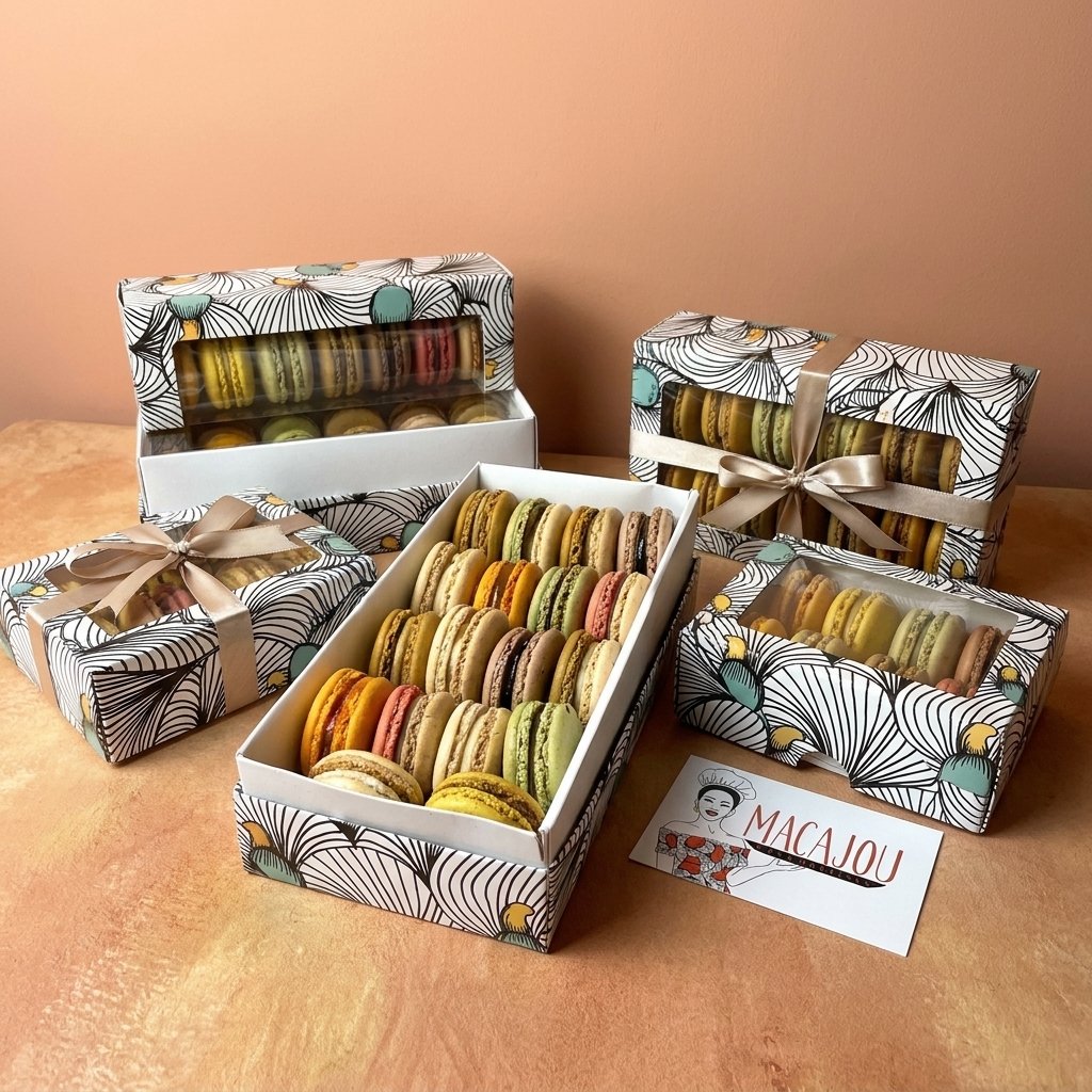Coffrets cadeaux de macajoux à personnaliser
